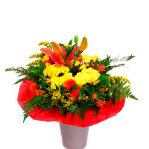 Blumenstrauß in orange / gelb