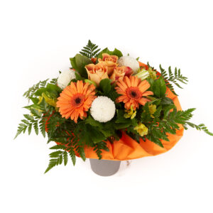 Blumenstrauß - Gerbera, Rosen